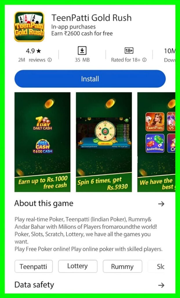 TEENPATTI GOLD RUSH
